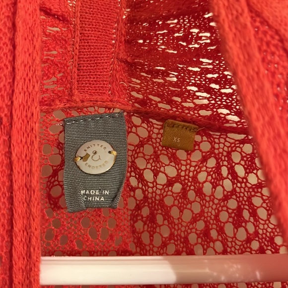 Anthropologie Knitted & Knotted Long Sleeve Lightweight Cardigan - Picture 4 of 5